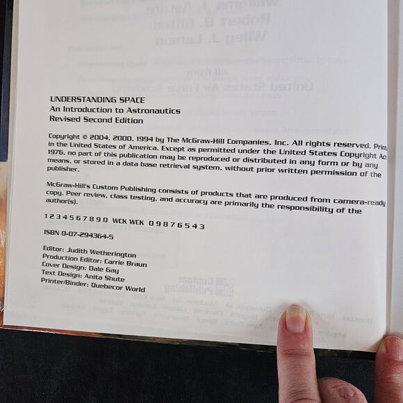 Understanding Space & Astronautics by Jerry Jon Sellers Revised Second Edition - Picture 5 of 9